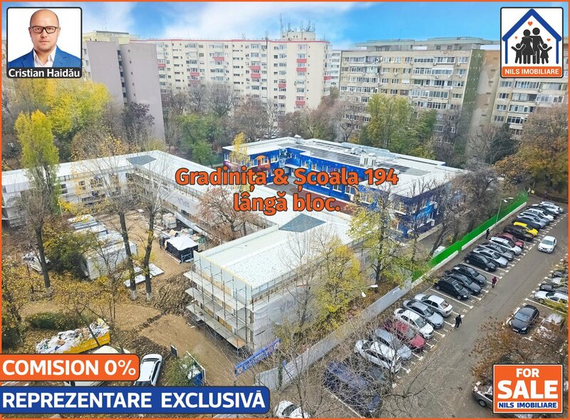 Piata Sudului, apartament 2 camere, renovat, bloc anvelopat,